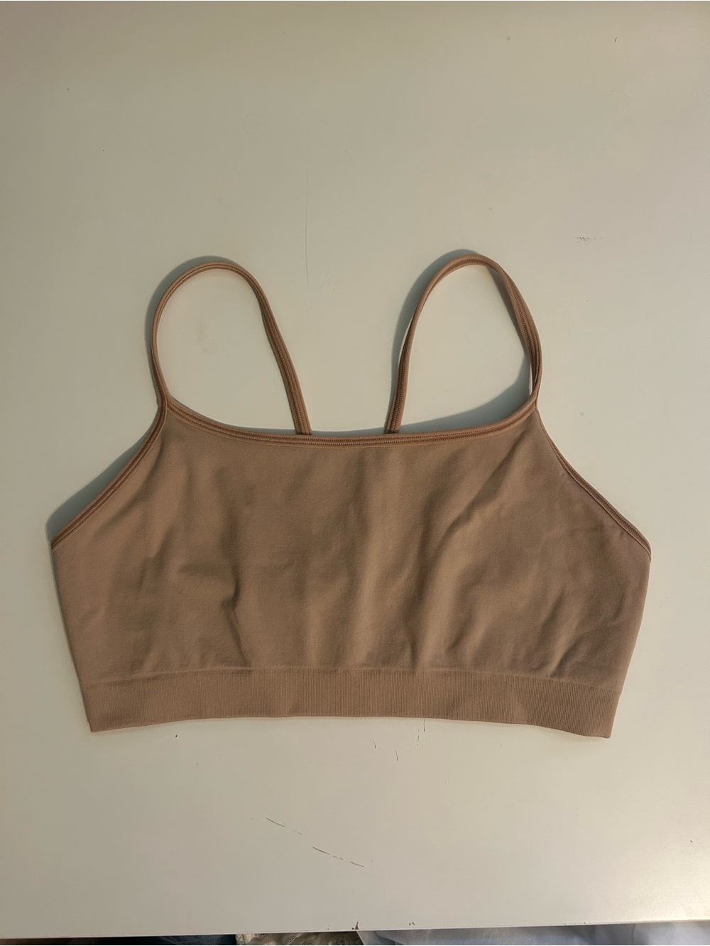 GAP Seamless Nude Bralette with Thin Straps